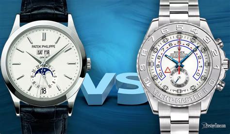 rolex vs patek phillipe